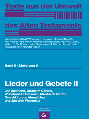 cover image of Lieder und Gebete II